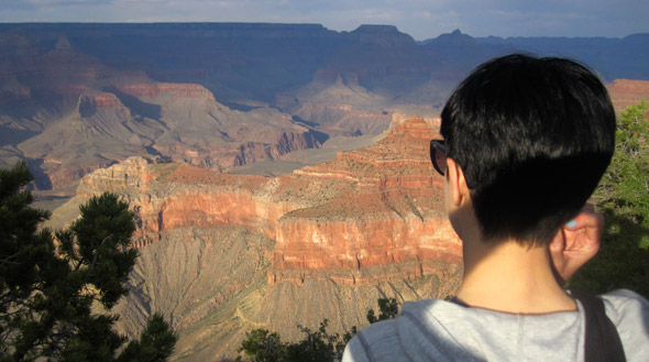 On the Grand Canyon / En el Gran Cañón